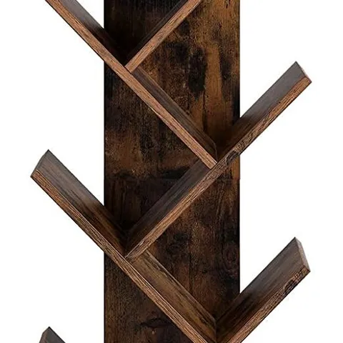 BOXED TREE SHAPED BOOKSHELF 8-TIERS