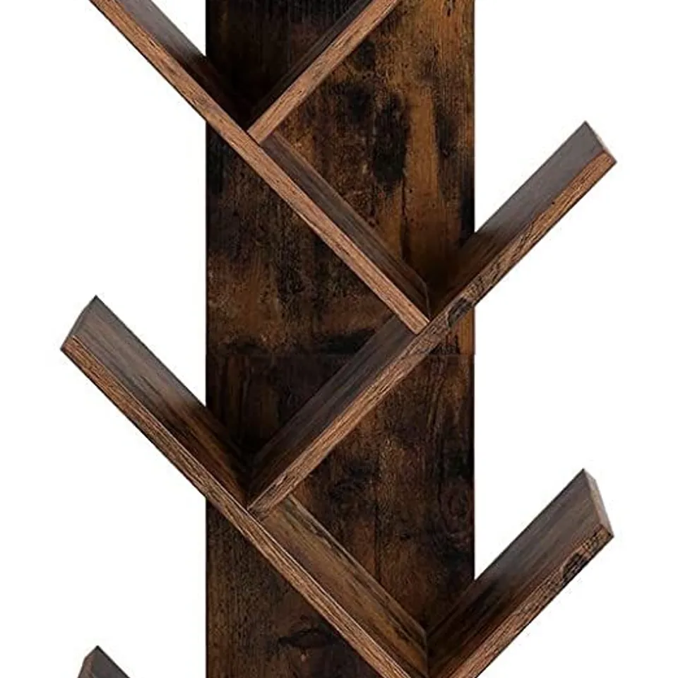 BOXED TREE SHAPED BOOKSHELF 8-TIERS