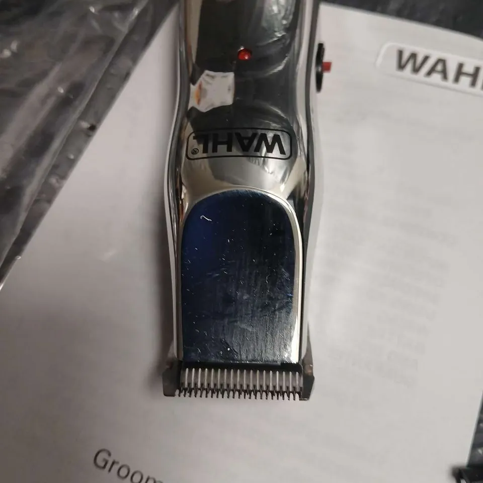 BOXED WAHL GROOMSMAN RECHARGEABLE BEARD TRIMMER