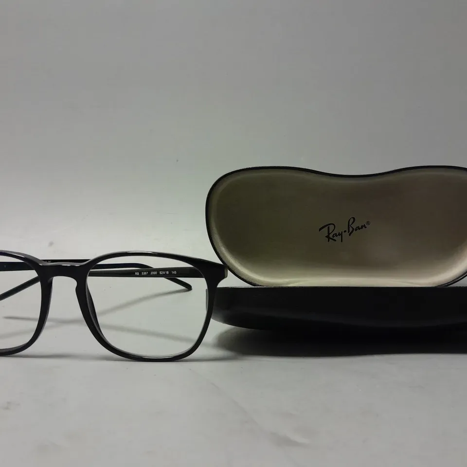 RAY-BAN ELLIOT RB 5397 2000 PRESCRIPTION GLASSES IN BLACK WITH CASE