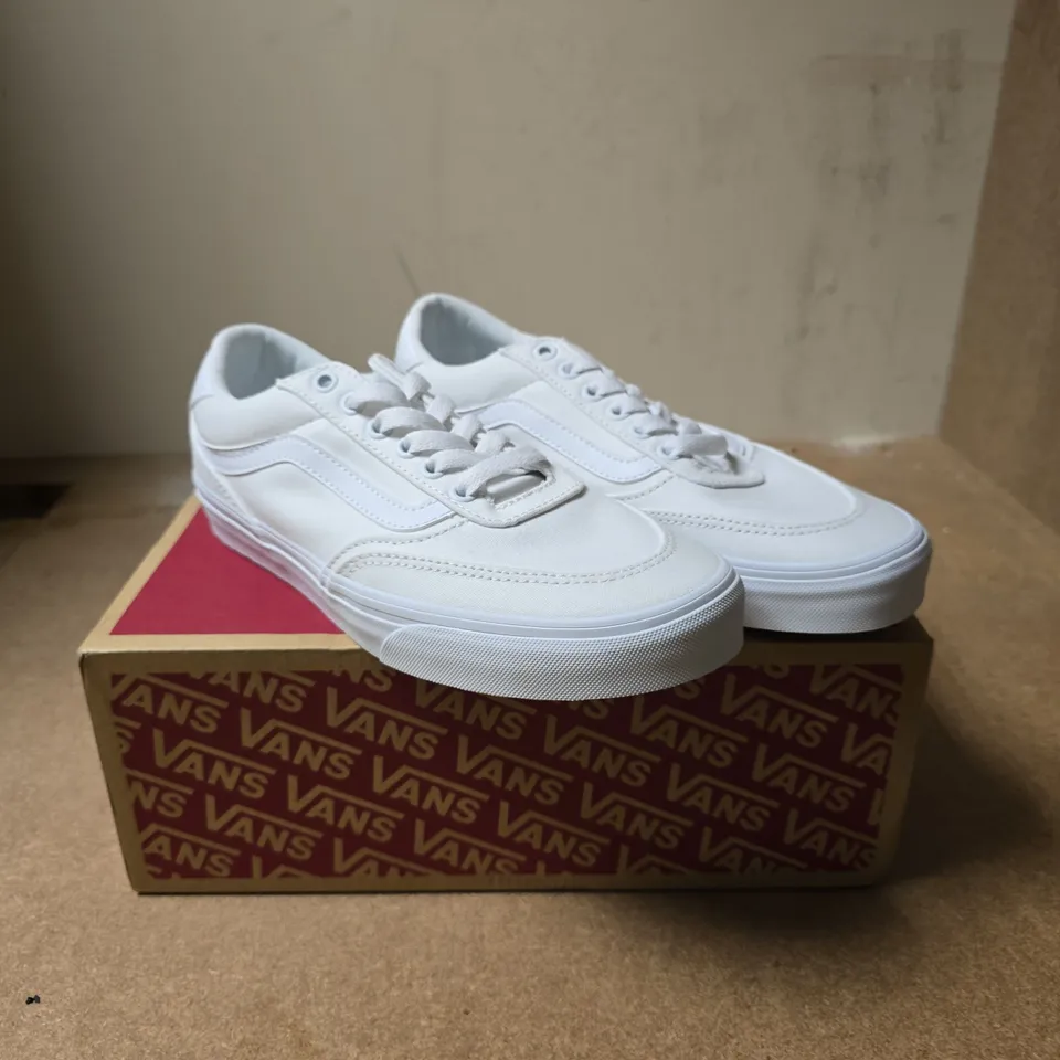 VANS BROOKLYN LS WHITE SNEAKER – UK 6 