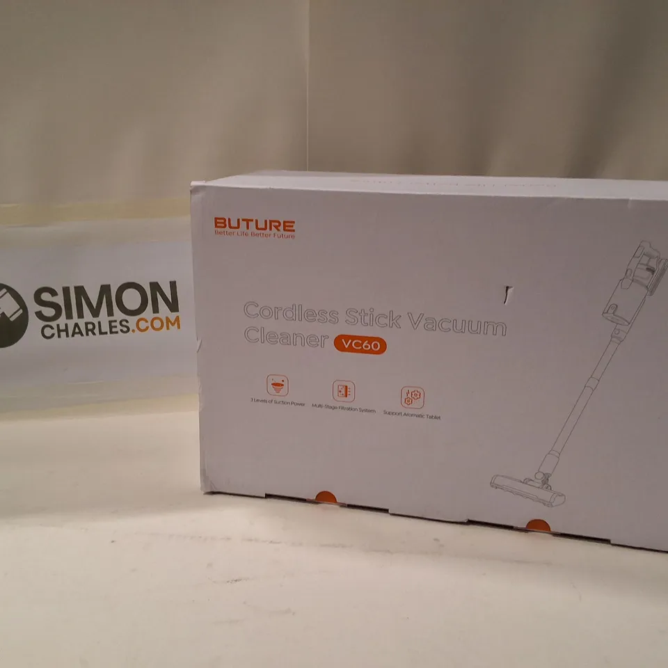 BOXED BUTURE VC60 CORDLESS STICK VACUUM CLEANER