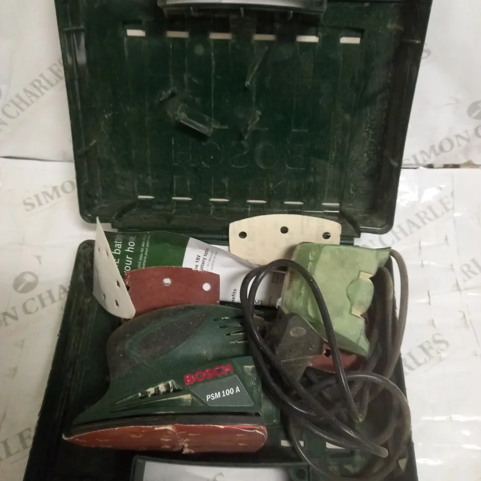 BOSCH HOME AND GARDEN MULTI SANDER PSM 100 A