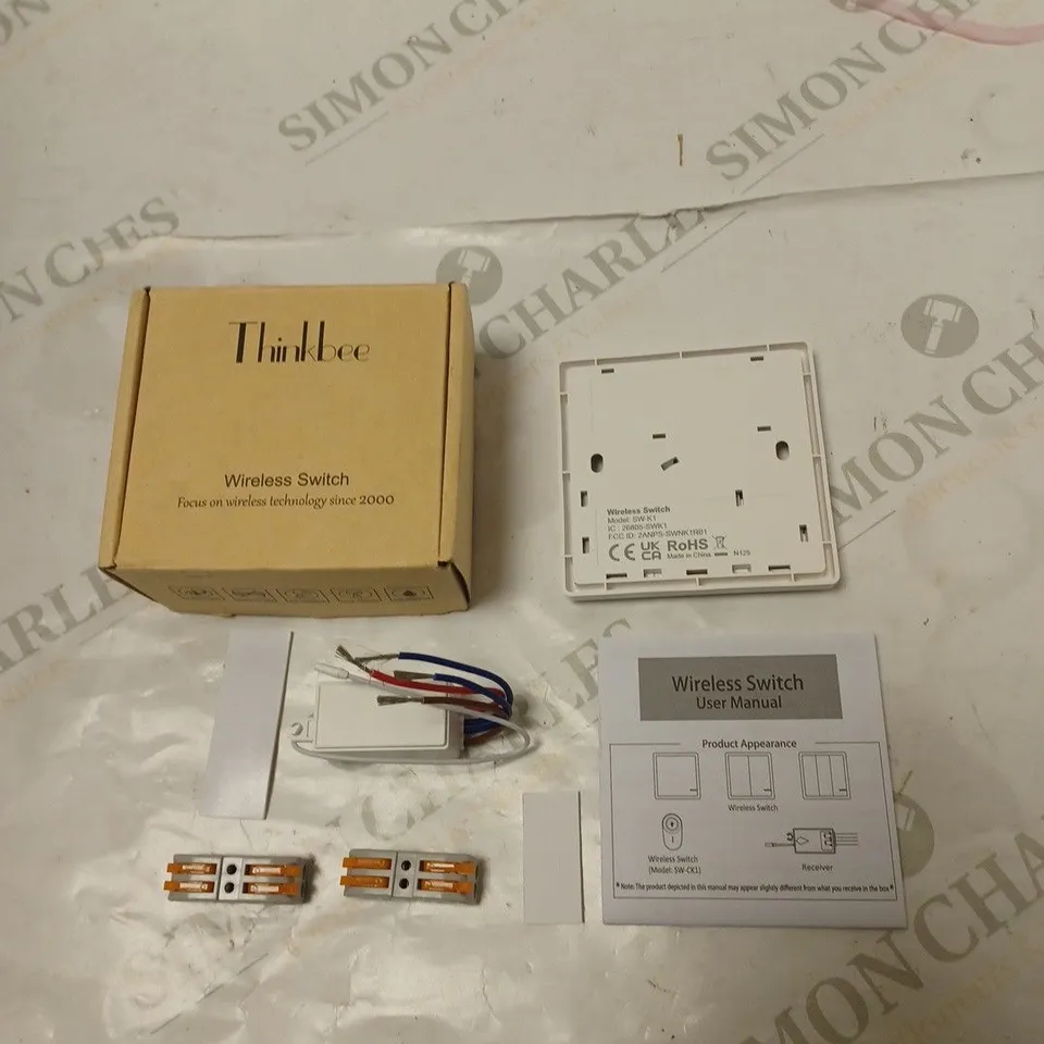 BOXED THINKBEE WIRELESS SWITCH WITH USER MANUAL