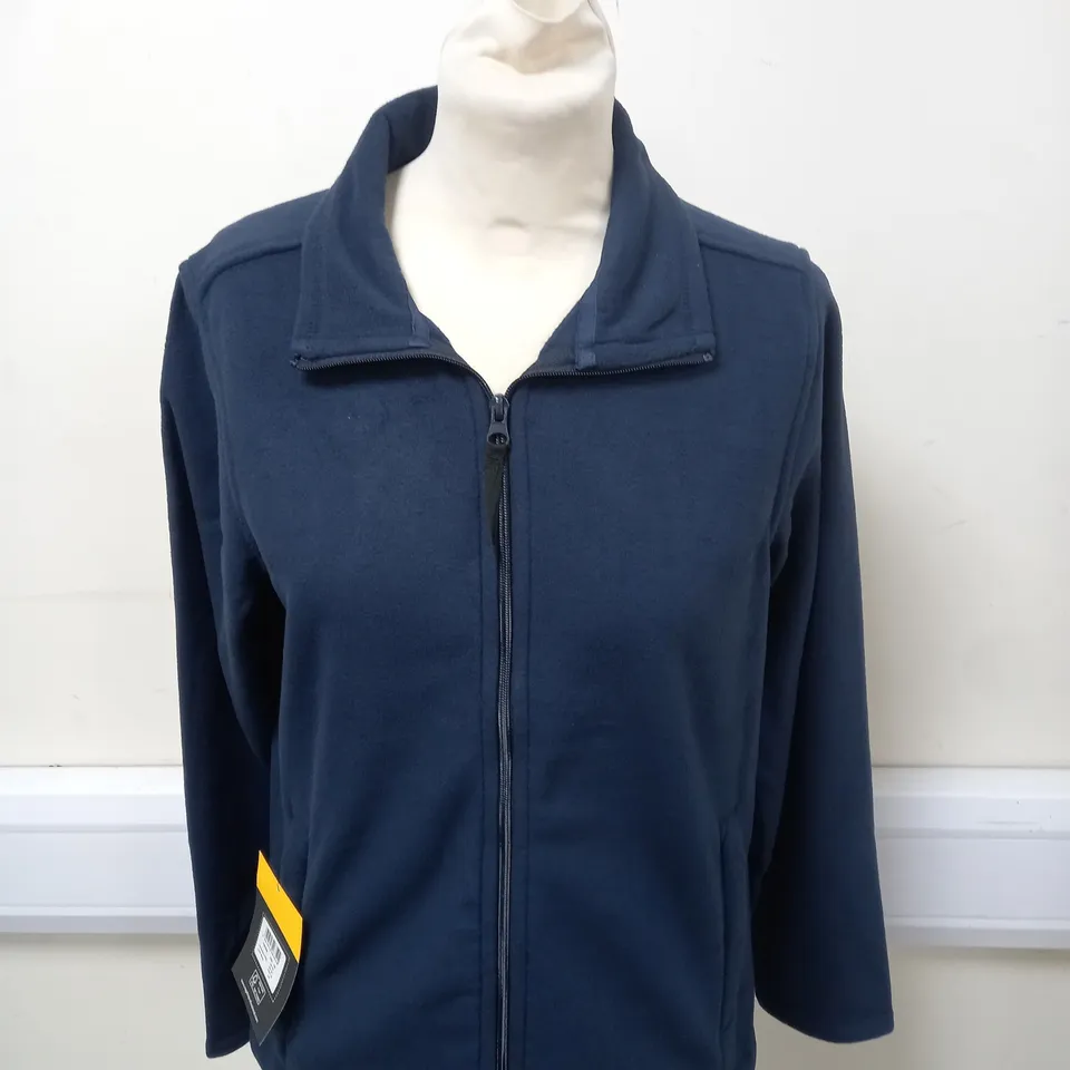 REGATTA WOMENS MICRO FLEECE ZIP JACKET SIZE 10