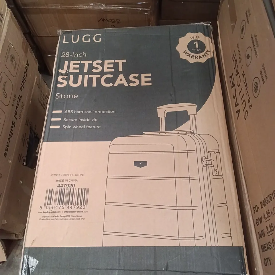 BOXED LUGG TRAVEL SUITCASE