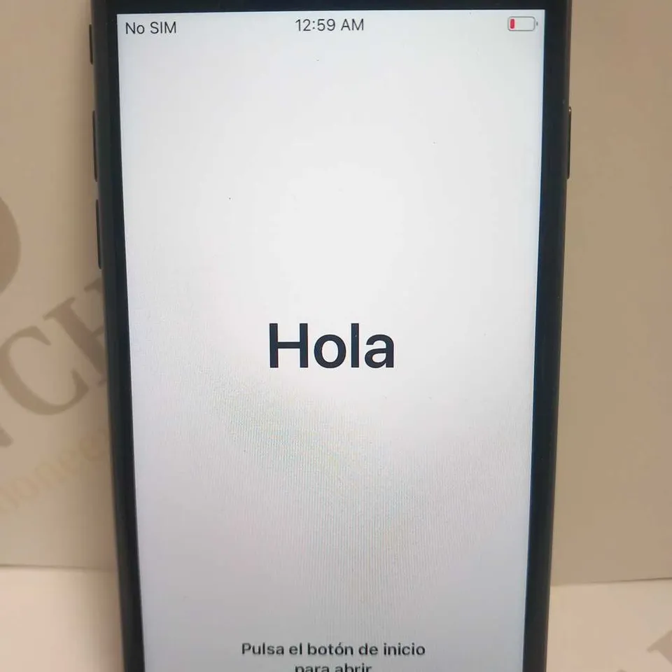 APPLE IPHONE 8 IN SPACE GREY - LOCKED TO ICLOUD
