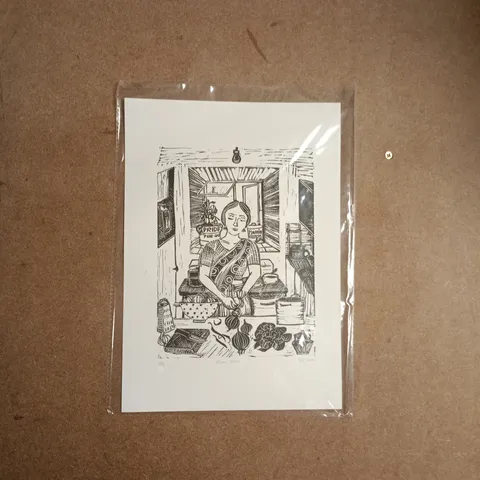 PAPER FIGHT ART "ONION SKINS" LIMITED EDITION ART PRINT 4/6