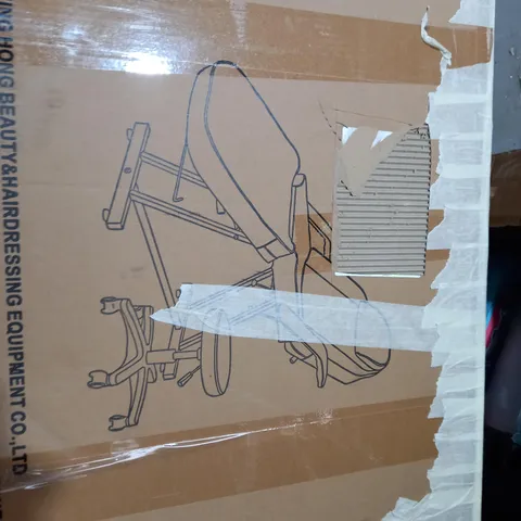 BOXED HAIRDRESSER AND BEAUTY CHAIR - COLLECTION ONLY