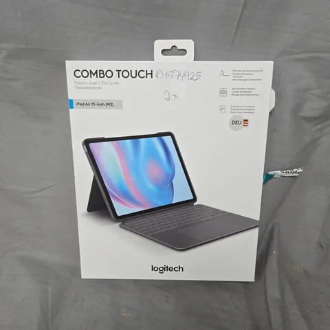 BOXED LOGITECH COMBO TOUCH IPAD AIR 13-INCH CASE (DEU LAYOUT)