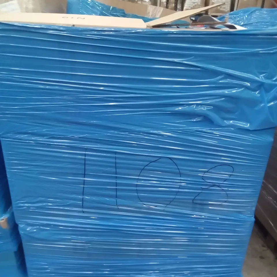 PALLET OF ASSORTED ITEMS INCLUDING JUVALE PAPER CUP, TEETH WHITENING STRIPS, PROTECTIVE MASK, SILICONE YUMMY POUCH, LED FILAMENT BULB, MUSIC ALBUMS