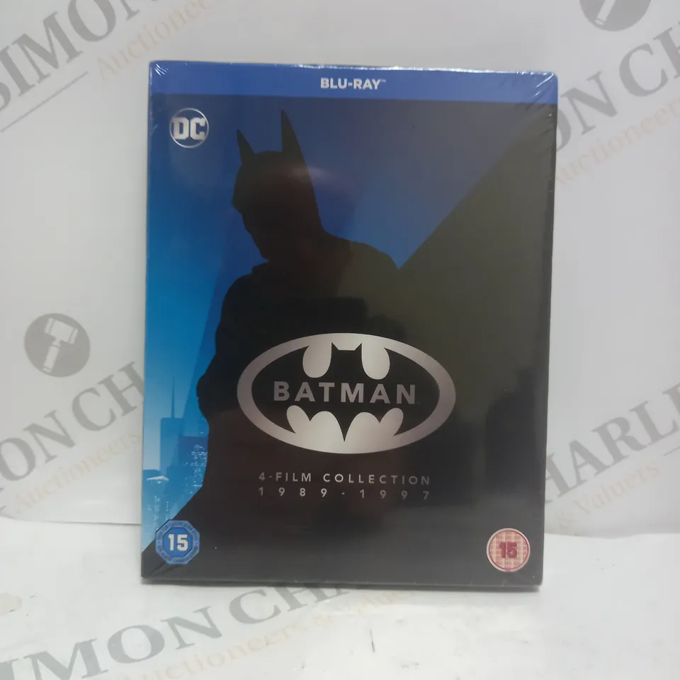 SEALED BATMAN 4-FILM COLLECTION BLU RAY 