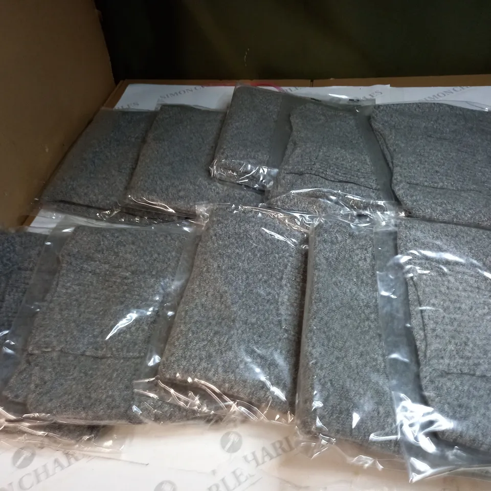 APPROX. 10 CLOTHING ITEMS IN VARIOUS SIZES - ALL GREY 