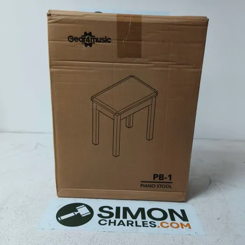 GEAR4MUSIC PB-1 PIANO STOOL – BOXED