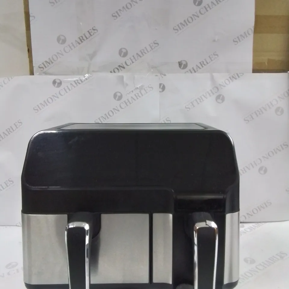 BOXED COOK'S ESSENTIALS 7.7L DUAL AIR FRYER 