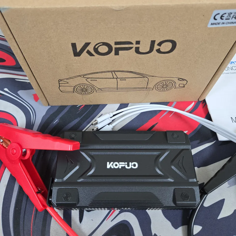 KOPUO JUMP STARTER – MULTI-FUNCTION EMERGENCY POWER SUPPLY 