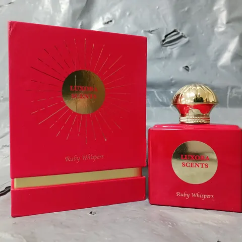 BOXED LUXORA SCENTS RUBY WHISPERS (100ml)