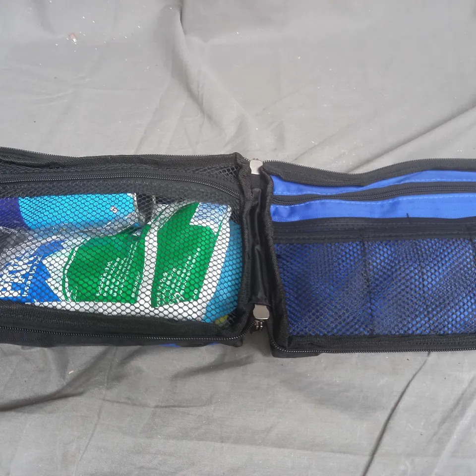 TRAVEL FIRST AID KIT IN BLUE 