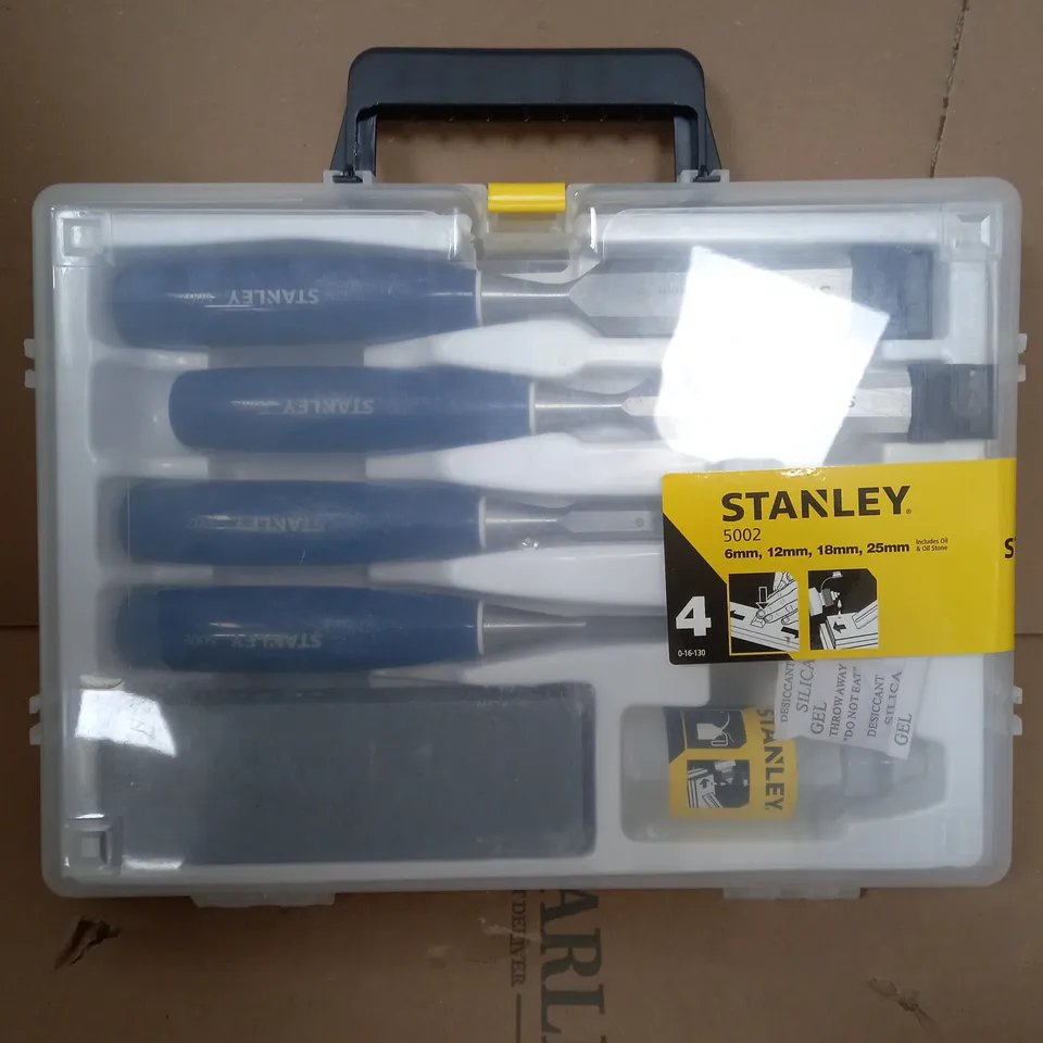 STANLEY 6 PIECE CHISEL SET RRP £29.99