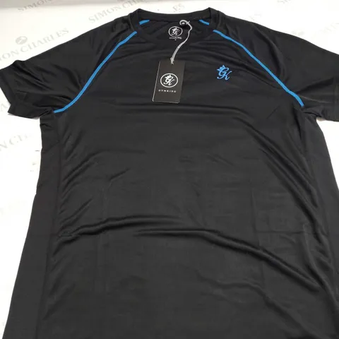 GYMKING MOTIVATE STRIPE T-SHIRT SIZE M