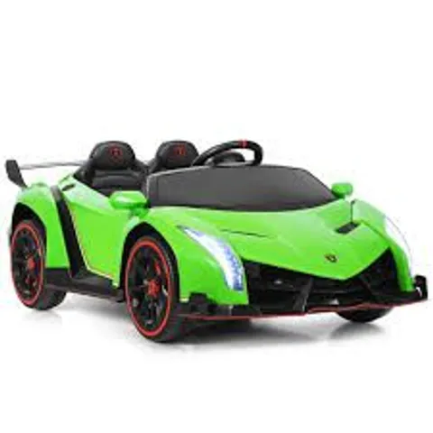 BOXED KIDS RIDE ON LAMBORGHINI CAR WITH 2.4G REMOTE CONTROL - WHITE