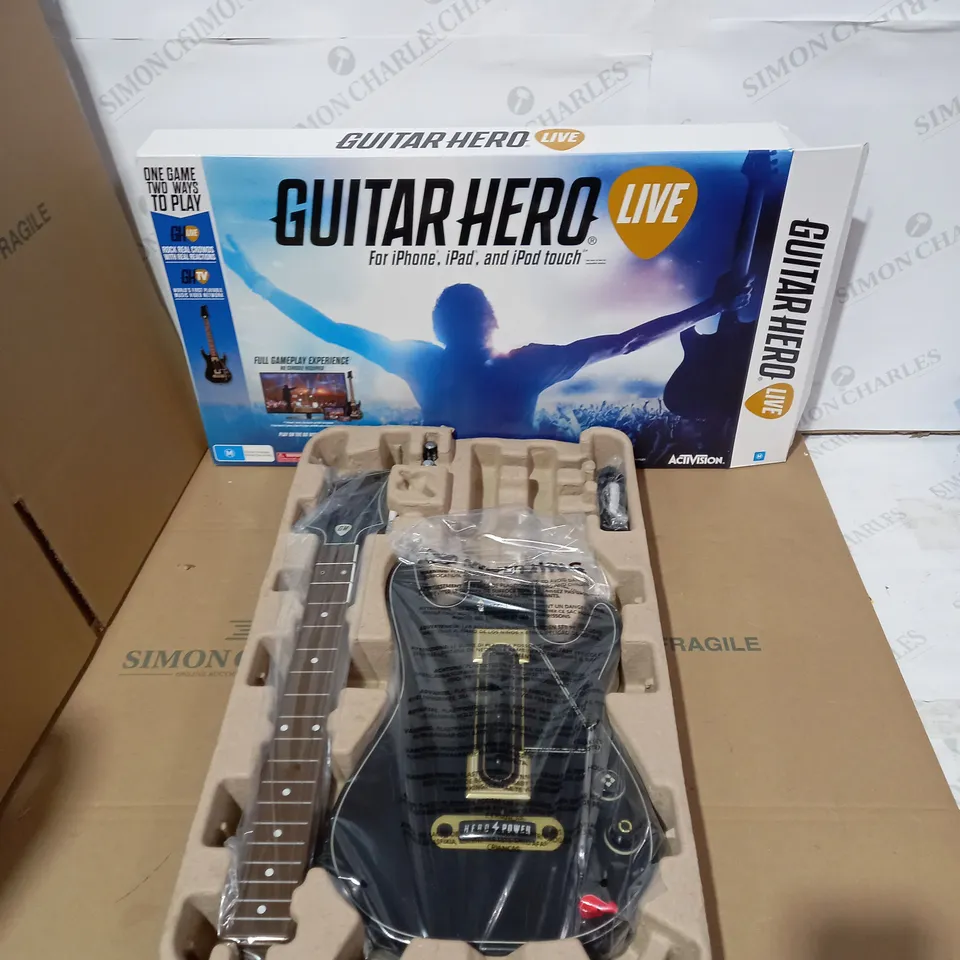BOXED GUITAR HERO LIVE CONTROLLER