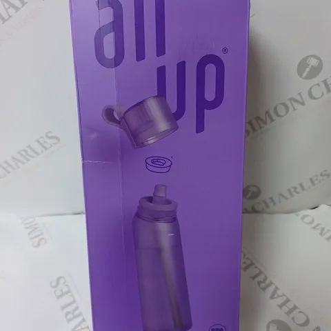 UNOPENED BOXED AIR UP DRINKING FLASK