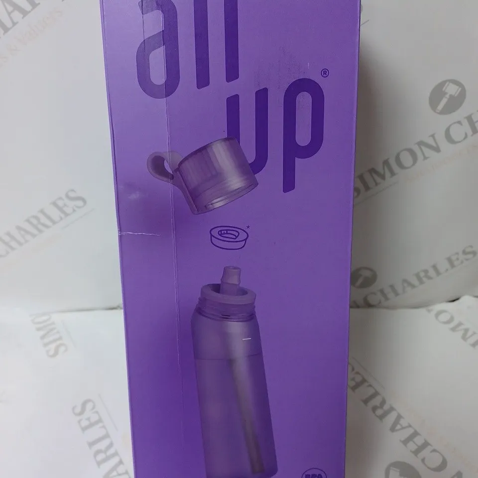 UNOPENED BOXED AIR UP DRINKING FLASK