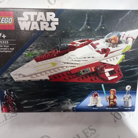 LEGO STARWARS OBI-WAN KENOBIS JEDI STAR FIGHTER 