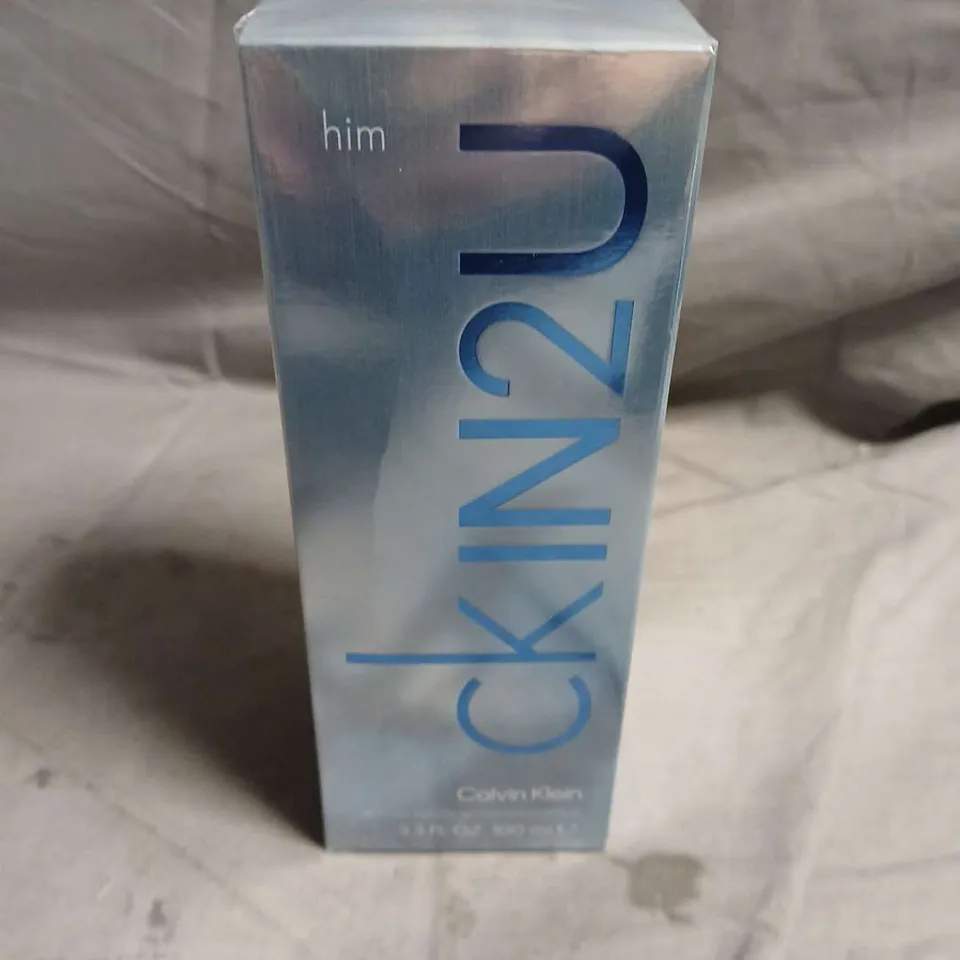 BOXED AND SEALED CALVIN KLEIN CKIN2U HIM EAU DE TOILETTE 100ML