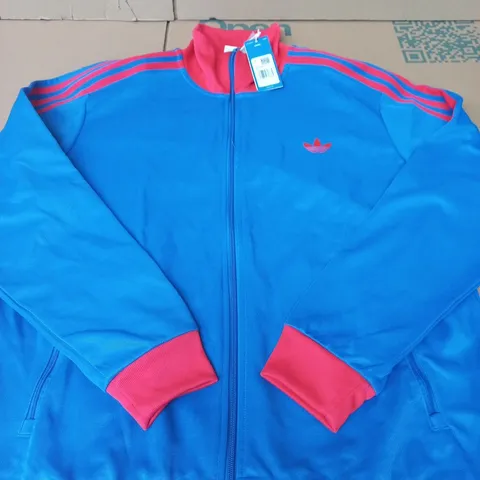 ADIDAS ORIGINALS TRACK JACKET – BLUE - SIZE XL