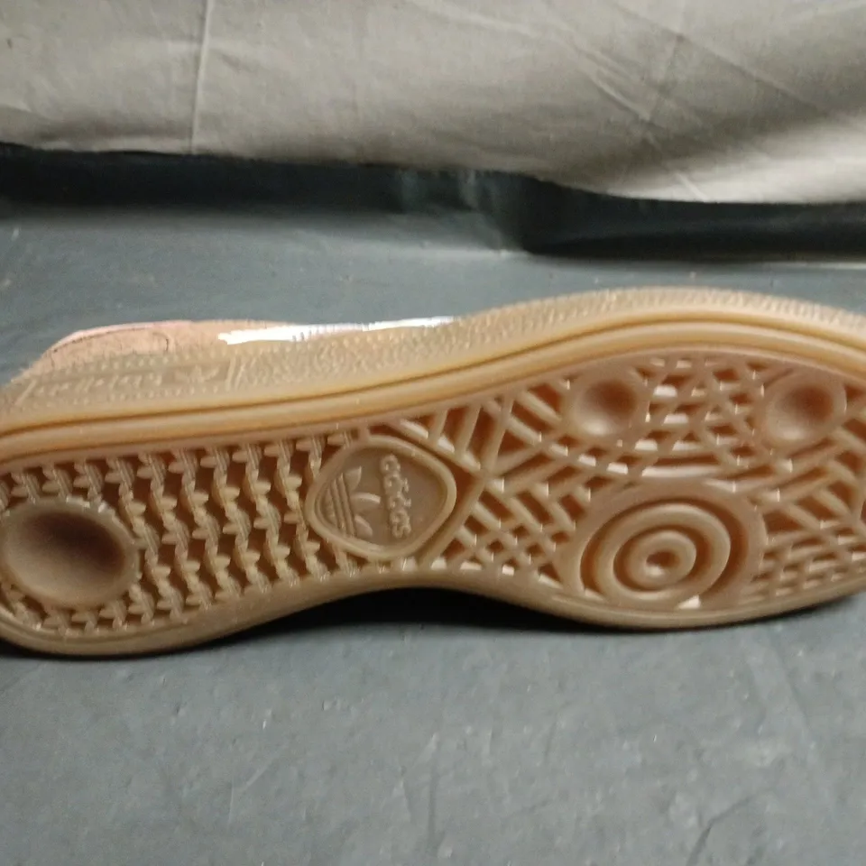 ADIDAS BROWN SUEDE TRAINERS - UK SIZE 5