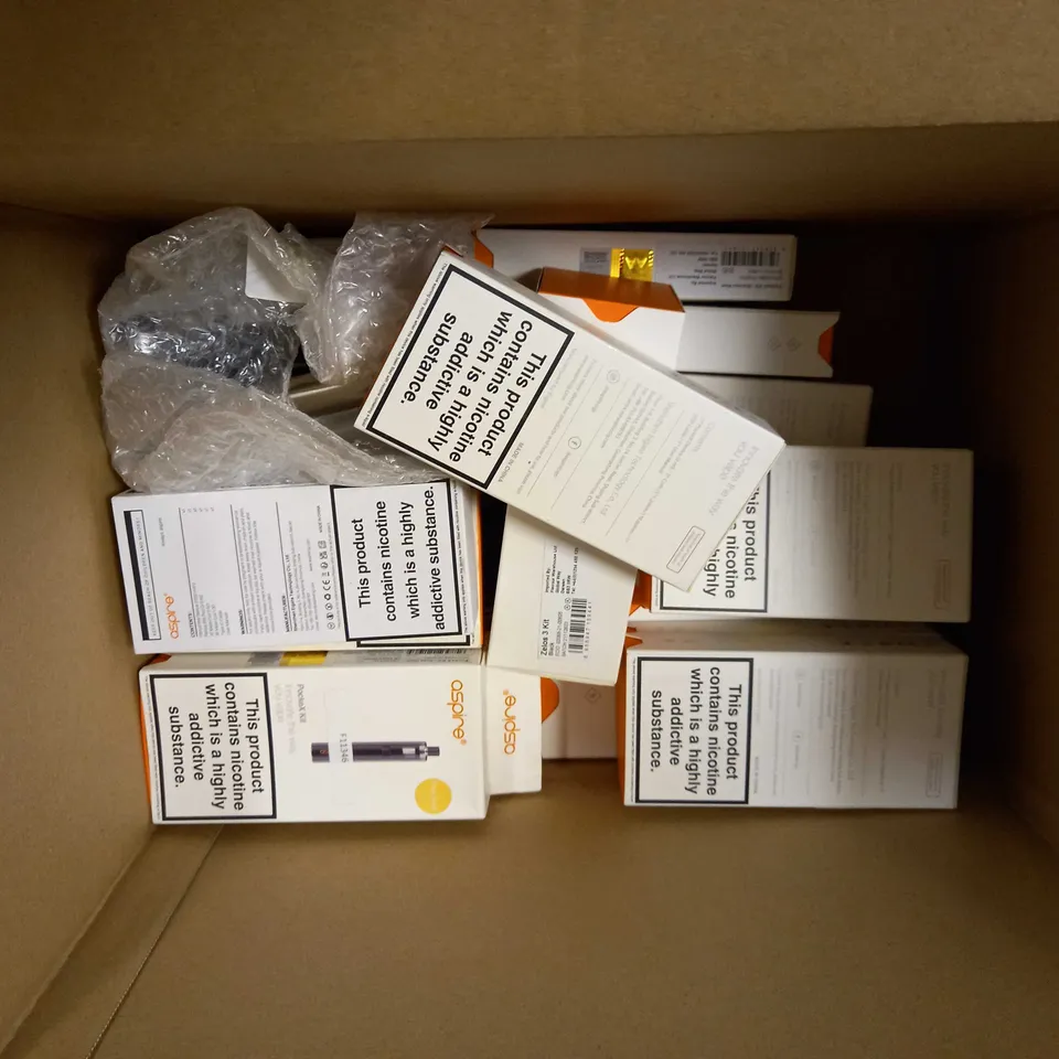 BOX OF APPROX 20 ASSORTED VAPING ACCESSORIES