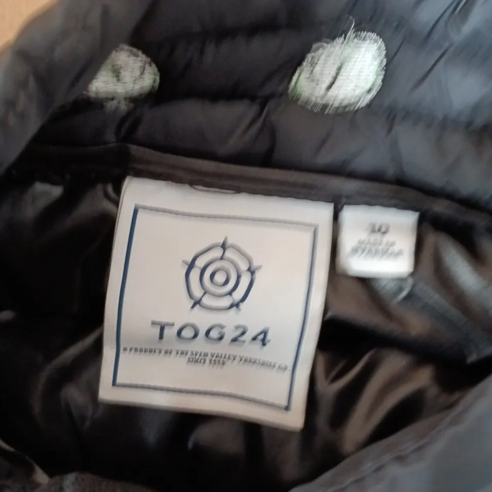 TOG24 GIBSON JACKET IN BLACK - SIZE 10