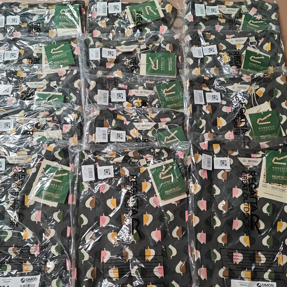 LOT OF 14 BRAND NEW REGATTA ORLA KIELY T-SHIRTS - VARIOUS SIZES