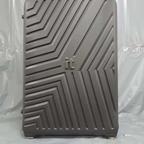 IT LUGGAGE CONVERTIBLE BLACK LARGE SUITCASE - COLLECTION ONLY