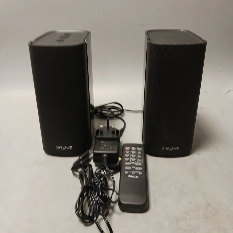 CREATIVE T100 PREMIUM HI-FI 2.0 DESK TOP SPEAKERS