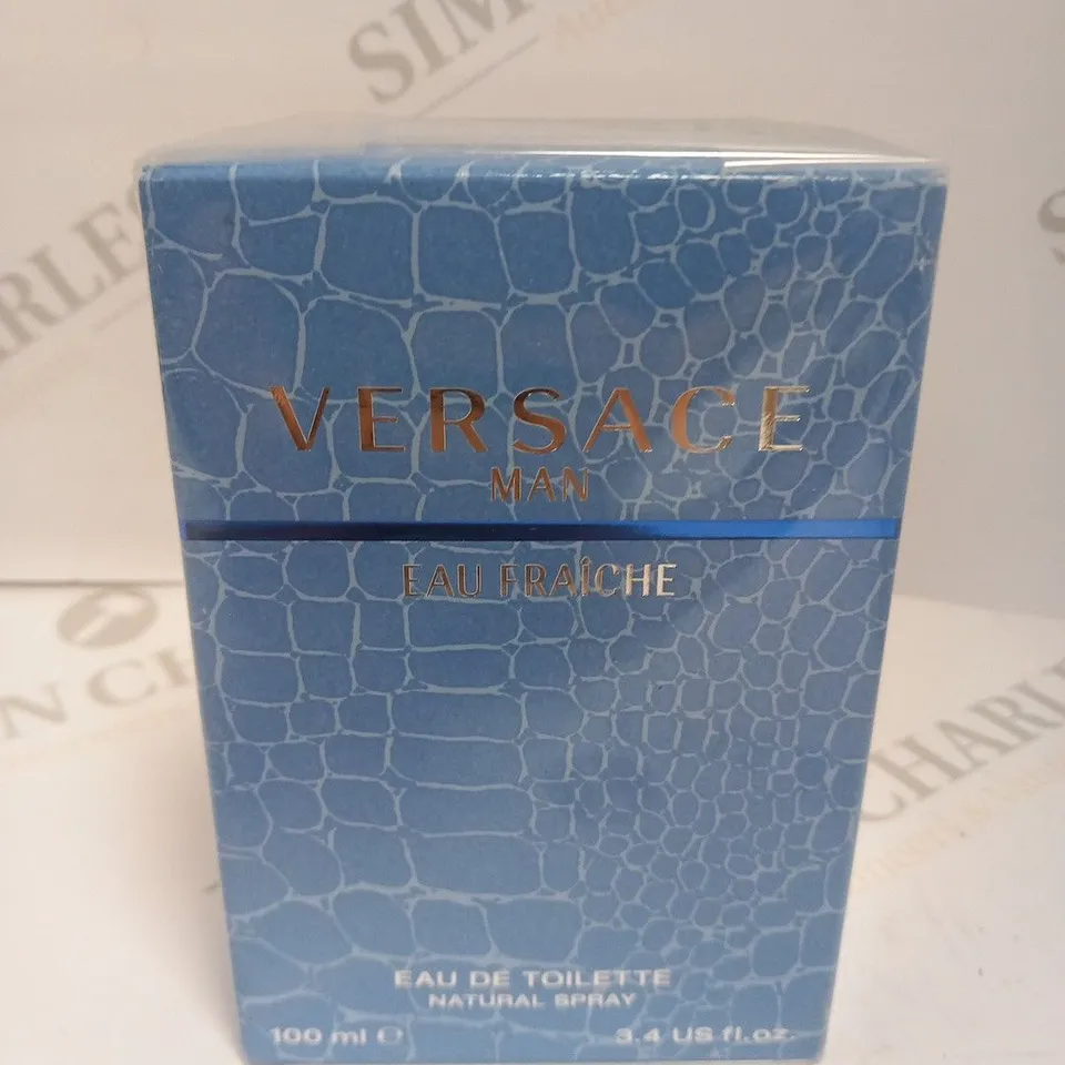 BOXED AND SEALED VERSACE MAN EAU FRAICHE EAU DE TOILETTE 100ML