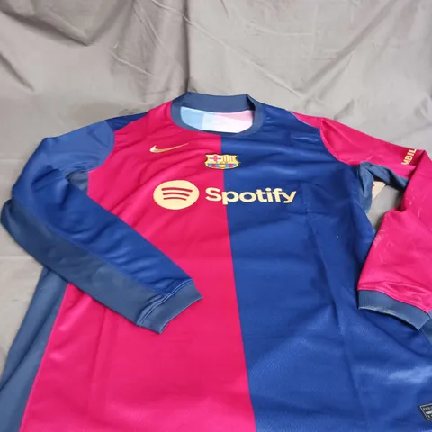 FC BARCALONA 24/25 HOME SHIRT SIZE L