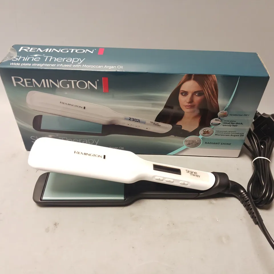 REMINGTON SHINE THERAPY HAIR STRAIGHTNERS