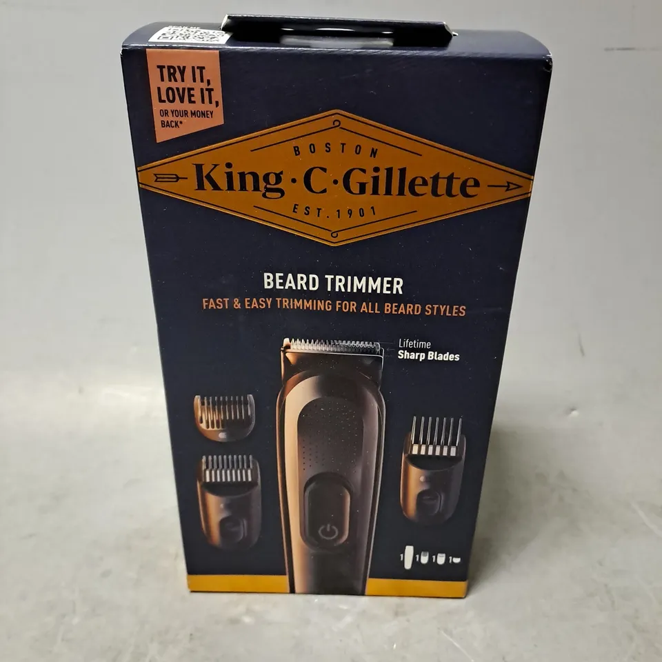 SEALED KING C GILLETTE BEARD TRIMMER