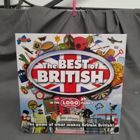 THE BEST OF BRITISH - THE LOGO BOARD GAME