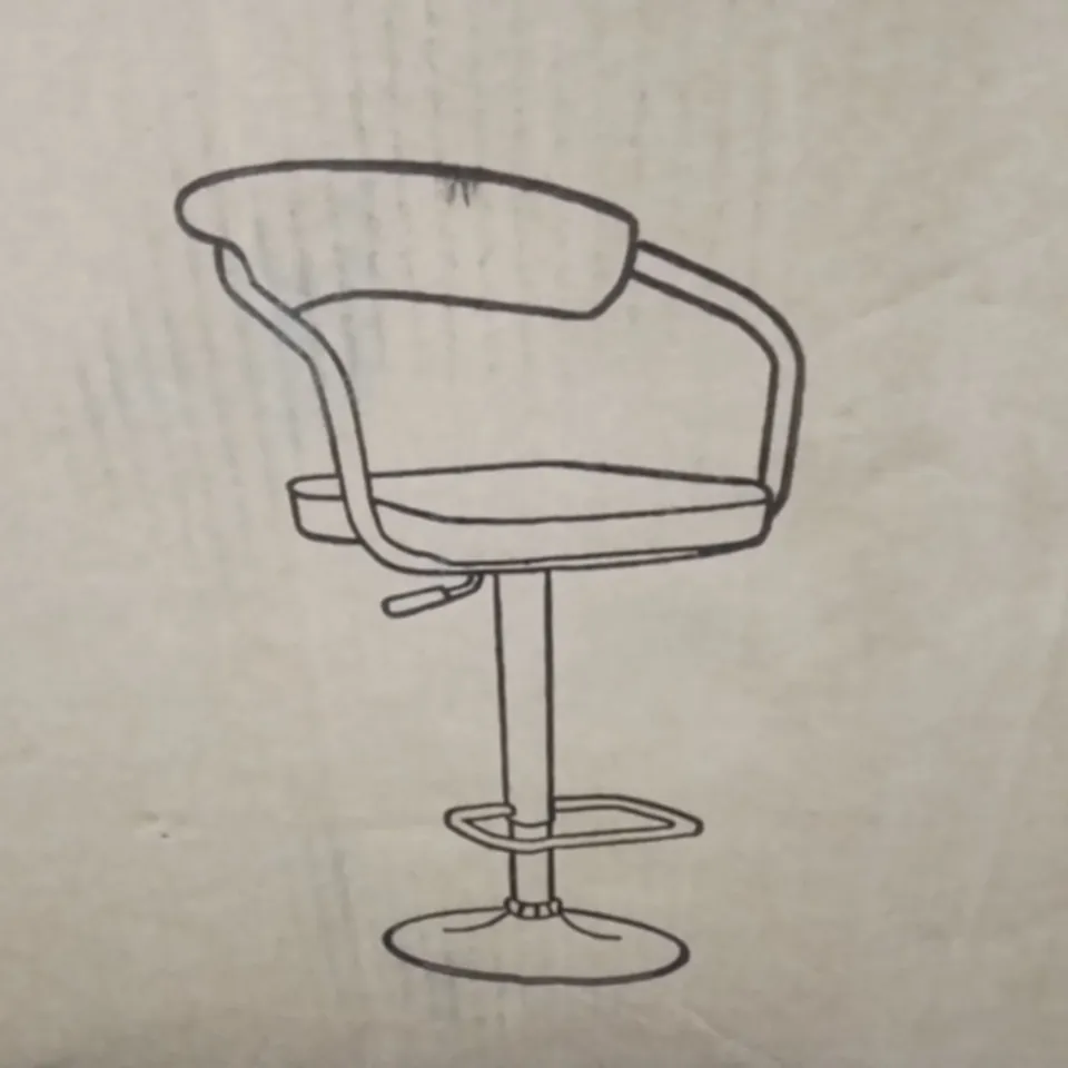 BOXED NEW TEXAS BAR STOOL GREY