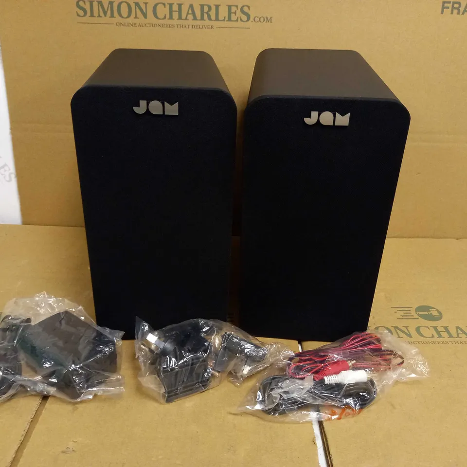 JAM BLUETOOTH BOOKSHELF SPEAKERS