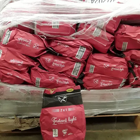 PALLET OF APPROXIMATELY 50 ASSORTED BAGS OF INSTANT LIGHT CHARCOAL 