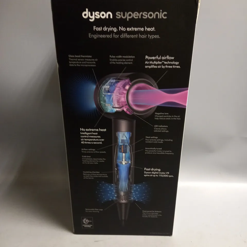 BOXED DYSON SUPERSONIC FAST DRYING HAIR DRYER