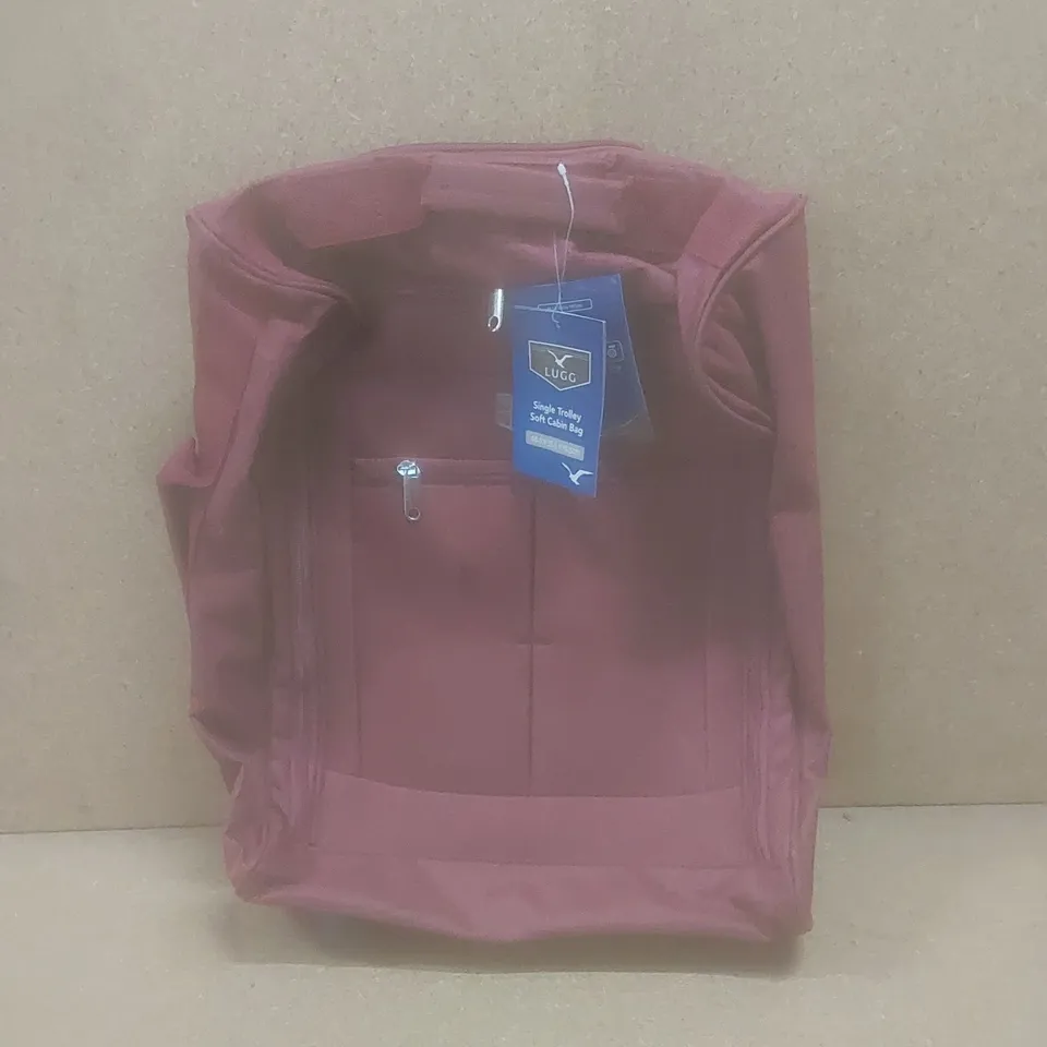 LUGG SINGLE TROLLEY SOFT CABIN BAG