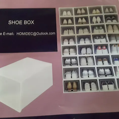 BOXED HOMIDEC SHOE BOX