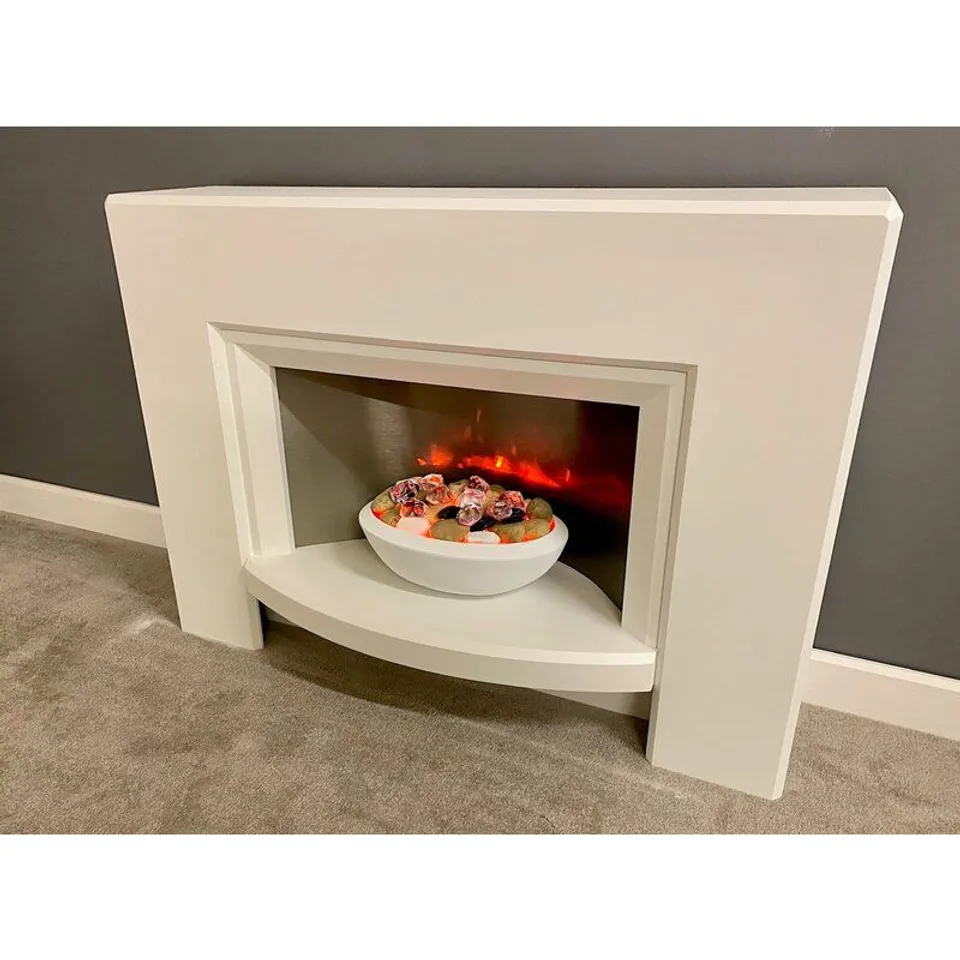 BOXED STOCKELD ELECTRIC FIRE SUITE