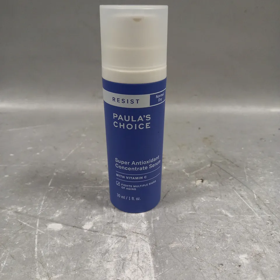 SEALED PAULA'S CHOICE RESIST SUPER ANTIOXIDANT CONCENTRATE SERUM 30ML